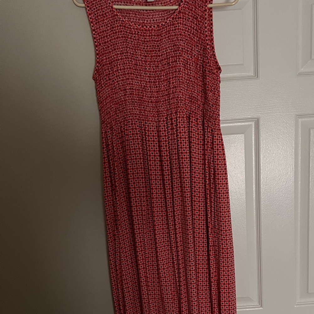 Comfy summer cotton dress with pockets